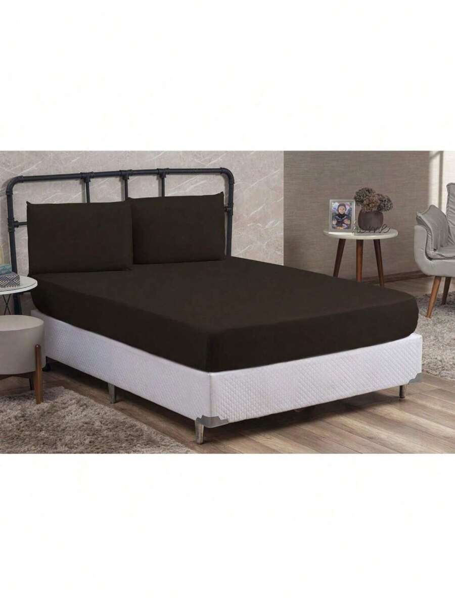 Sheet Sets With Pillowcases - 黑色 - 查看 1
