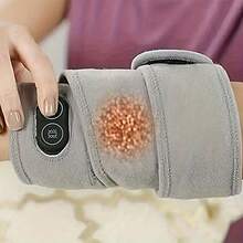 1入組電熱按摩器,手腳、肩膀和膝蓋按摩器,熱壓松弛肌肉和關節,男女禮物