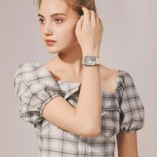 运动表带兼容表带 40 毫米 44 毫米 41 毫米 46 毫米 45 毫米 49 毫米 38 毫米 42 毫米 女士男士，柔软硅胶替换运动表带腕带适用于手表 Ultra SE 系列 10 9 8 7 6 5 4 3 2 - Milk Tea - 查看 4