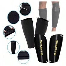 Soccer Shin Guard Holder Socks, For Shin Guards - Black - View 1