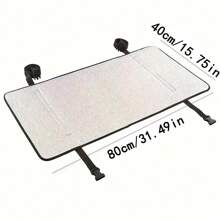 1 件空調室外機隔熱墊、電器盒遮陽防雨雪罩、鋁箔隔熱空調防曬罩 - 彩色 - 查看 9