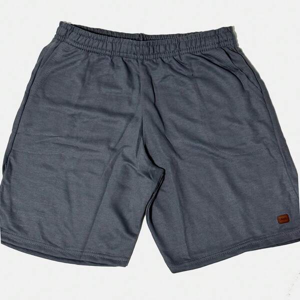 Bermuda Moletom Esporte Com Bolso E Elastico Muito Confortavel