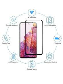 4 Stücke 9H gehärtetes Glas Bildschirmschutzfolie, kompatibel mit Samsung Galaxy//Redmi/, HD-Klarheit, blasenfrei, kantenoptimiert, explosionssicher und splitterresistent als Geschenk zum Geburtstag, für Familie, Freunde, Handybildschirmschutz, Handyzubehör