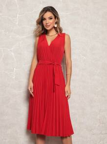 Women Dresses - Đỏ - Xem 1