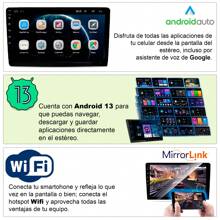 AUTOESTEREO VAK M709 2 DIN 9" ANDROID CARPLAY CAMARA GPS - Negro - Ver 3