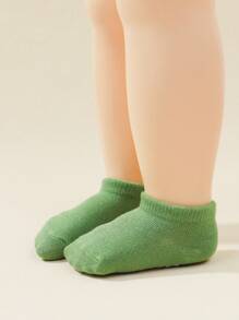 6 đôi Vớ mắt cá chân chống trượt trang trí chữ cái cho bé mùa hè - Nhiều màu - Xem 7