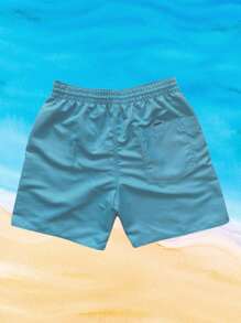 Men Shorts - Baby Blue - View 5
