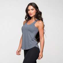 LOT FITNESS Women Outdoor Tees & Tanks - 深灰色 - 查看 2