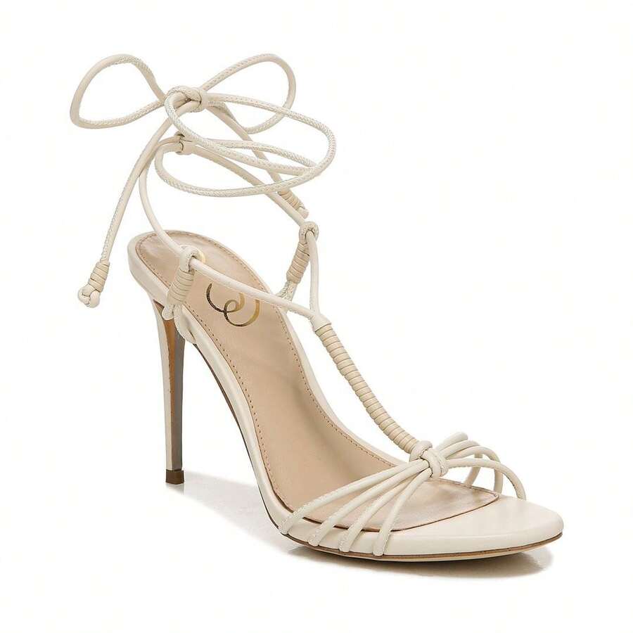 Sam Edelman Safiya 系带凉鞋 - 白色 - 查看 1