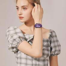 运动表带兼容表带 40 毫米 44 毫米 41 毫米 46 毫米 45 毫米 49 毫米 38 毫米 42 毫米 女士男士，柔软硅胶替换运动表带腕带适用于手表 Ultra SE 系列 10 9 8 7 6 5 4 3 2 - 絳櫻桃色 - 查看 4