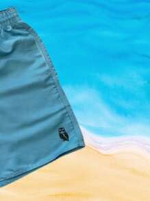 Men Shorts - Baby Blue - View 7
