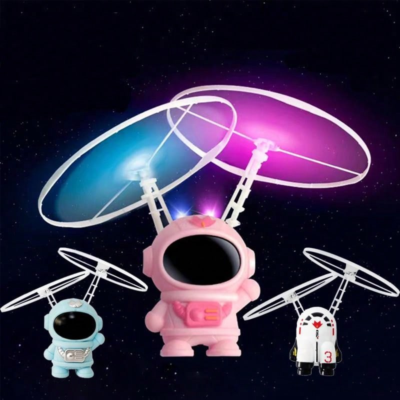 Astronaut Induction Flying Aircraft Novelty Suspended Gesture Rotation