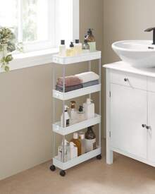 SONGMICS Bookcases, Cabinets & Shelves - 白色 - 查看 3