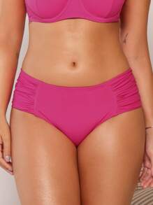 Women Bikini Bottoms - Màu Hồng Tươi - Xem 2