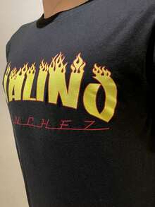 Camiseta Chalino Fire - Negro - Ver 3