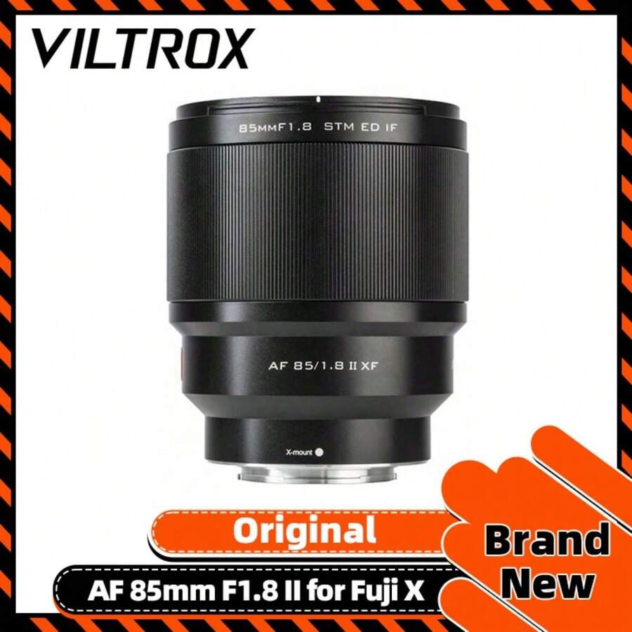 Viltrox 85mm F/1.8 85/1.8 Xf Ii Stm 全幅定焦鏡頭,適用於fujifilm X 接口 - 黑與白 - 查看 1