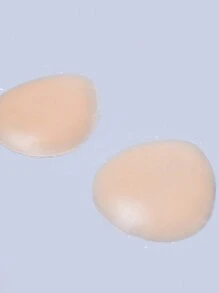 3 cặp/gói Silicone Bộ đồ bơi Bikini  Chống nếp nhăn Không thấm nước Sự bảo vệ Hình dán - Màu be - Xem 2