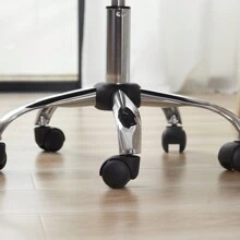 Vinsetto Mesh Office Chair, Desk Chair, Armless Swivel Computer Chair With Rolling Wheels For Study And Work - 黑色 - 查看 9