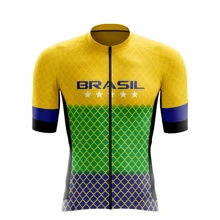 Camisetas para Ciclismo - Amarelo - Visão 1