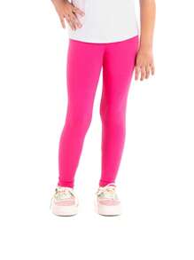Kit 4 Calça Legging Infantil Menina Juvenil Escolar Legui - Multicolorido - Visão 7