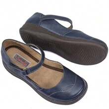 Women Flats - Màu xanh lam - Xem 3