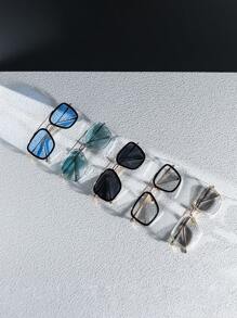 Men's High Cold Sexy Abstinence Style Handsome Cool Classic Fashion Glasses Suitable For Outdoor Traveling Beach Vacation Use Elegant Shades Accessories Beach Accessories Glasses Shades Looks Street Style And Suit For Sweater Jacket Sweatshirt Hoodie Leather Pants And Cargo Pants For Summer Beach Vacation,Outdoor,Travel - Multicolor - View 2