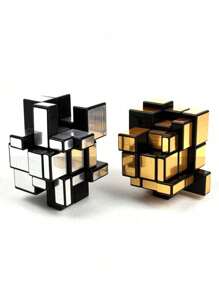 Cube De Vitesse Magic Mirror Professionnel 3x3x3 Gold Speed Cube Puzzles Jouets Speedcube Pour Adultes, Cadeaux