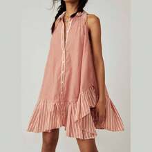 Free People Be Real 铁锈色迷你连衣裙 - 鐵鏽組合 - 查看 1