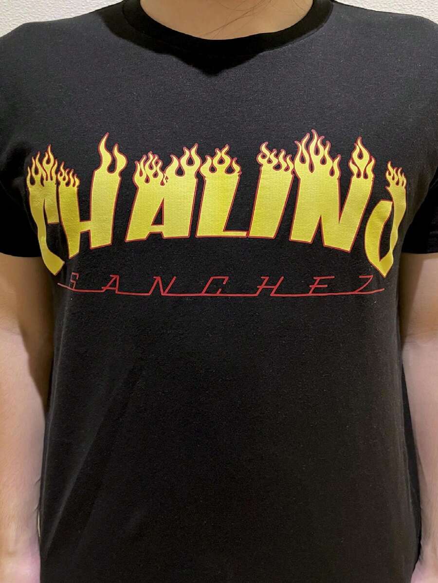Camiseta Chalino Fire - Negro - Ver 1