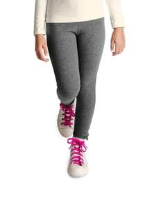 Kit 4 Calça Legging Infantil Menina Juvenil Escolar Legui - Multicolorido - Visão 5