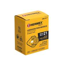 Furniture Lock, Model 21, Brass, Hermex Basic - Gold - View 6