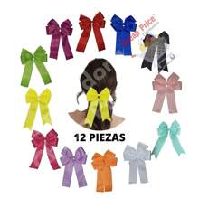 12 Coquette Ribbon Bows Fashion Bow Clip. Trend. Picky - Multicolor - View 10