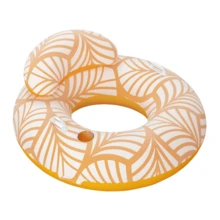 Silla Inflable para Psicina Deluxe Comfort Plush Bestway de 1,18 m mod. 43643 - Naranja - Ver 3