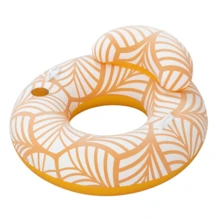 Silla Inflable para Psicina Deluxe Comfort Plush Bestway de 1,18 m mod. 43643 - Naranja - Ver 5