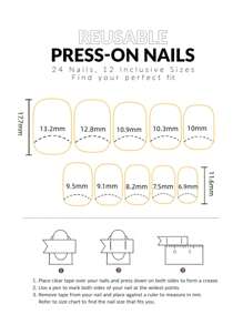 24片穩重素雅美甲貼片，淺裸色、純色，美甲產品，正方形假指甲，自然柔和，無需甲油，附1顆果凍膠和1個迷你指甲文件，即黏即用的美甲用品 - 藕粉色 - 查看 6