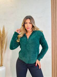 Women Coats - 綠色 - 查看 4