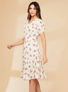 Women Dresses - 白色 - 查看 3
