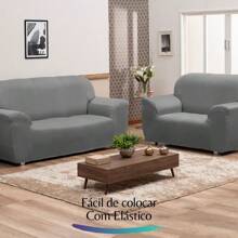 Charm Of Detail Sofa Covers - Gris Claro - Ver 1