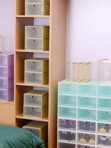 Cajas de Almacenaje Apilables Para Calzado. 3 Y 5 Organizadores y Cuidado de Tus Zapatos - Multicolor - Ver 1