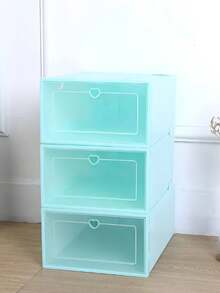 Cajas de Almacenaje Apilables Para Calzado. 3 Y 5 Organizadores y Cuidado de Tus Zapatos - Multicolor - Ver 5