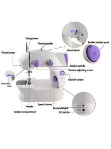 Mini máquina de coser - Blanco - Ver 5