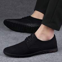 Nouvelles Chaussures Pour Hommes Printemps 2024 Respirantes, Tendance, Coréennes, Souples Et Confortables, À Lacets, Pour Homme D'affaires Occasionnels