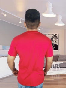 Men T-Shirts - Đỏ - Xem 4