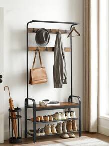 VASAGLE Coat Racks - Coffee Brown - View 2
