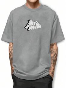 Men T-Shirts - Màu Xám nhạt - Xem 1