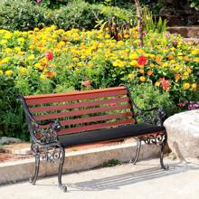 Outsunny 2-Seater Garden Bench Cushion With Ties, Swing Chair Cushion, Replacement Cushion For Outdoor Furniture, 110 X 46 Cm