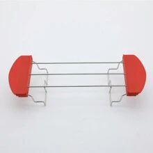 Foldable Bun Warmer For Toaster,Foldable Bread Warming Rack For Toaster Bread Baking Rack,Toaster Bread Baking Rack,Toaster Bread Heating Rack,Toaster Bread Heating Rack,Toaster Bread Grill,Toaster Accessory For Home Baking,Kitchen Gadget For Toaster,Samall Gift For Kitchen Toaster Bread Loaf - Red - View 5