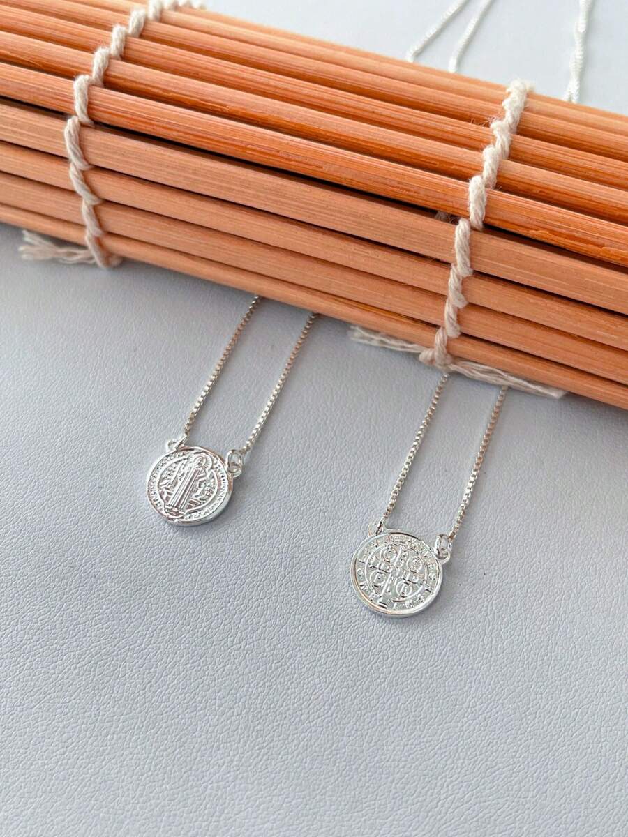 Delicarium Pendant Necklaces - Bạc - Xem 1