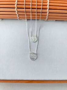 Delicarium Pendant Necklaces - Bạc - Xem 2