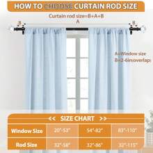 1pc Long Curtain Rods, 3/4 Curtain Rod For Windows, Telescoping Splicing Single Rods, Decorative Drapery Rod With Acrylic Diamond Finial, Black/Gold/Champagne Gold/Nickel - 黑色 - 查看 11